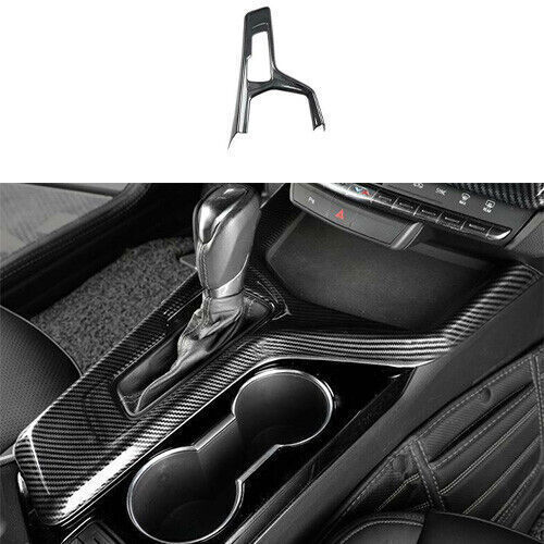 For Cadillac CT4-V CT4 2020-2023 Center Console Gearbox Frame Carbon Fiber Look