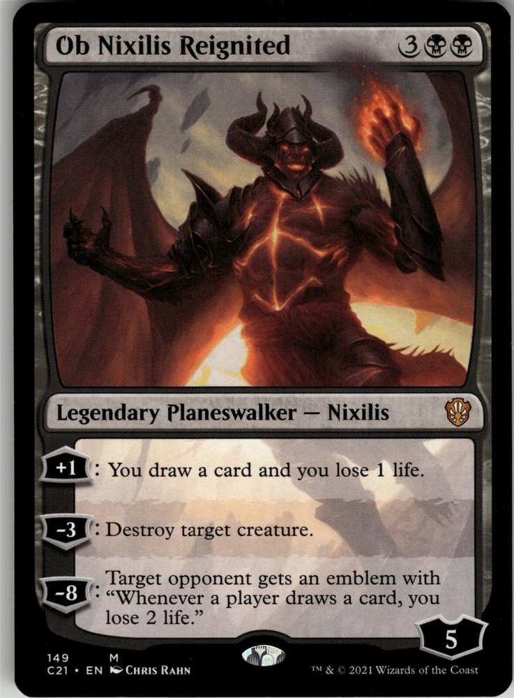 OB NIXILIS REIGNITED Commander 2021 #149 C21(NM+)(MTG)