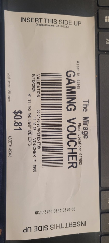 The Mirage Gaming Voucher July 15th-image