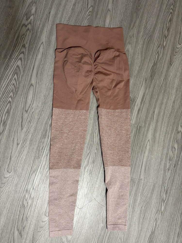 Pink Scrunch Butt Lifting Leggings Size Small Excellent Activewear Gym Workout