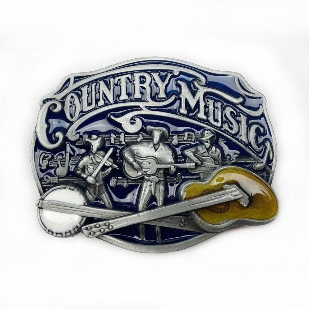 Western Cowboy Belt Buckle Men & Women USA Retro Rodeo Casual Wear Country Music