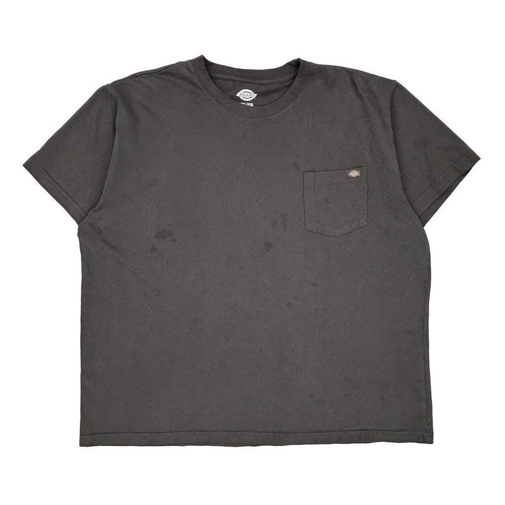 Dickies T-Shirt - 2XL Gray Cotton