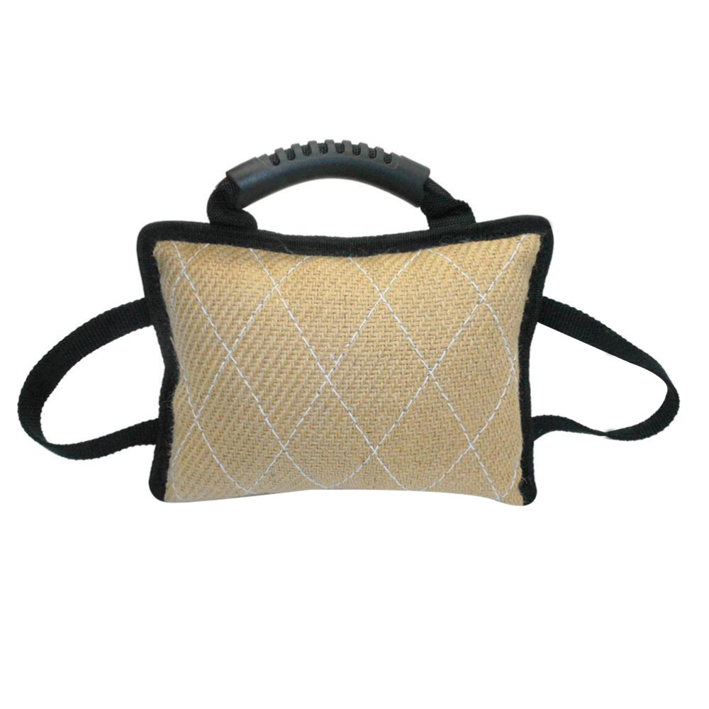 3 Handles Dog Squeak Toys Treat Interactive Small Dogs Football Baby