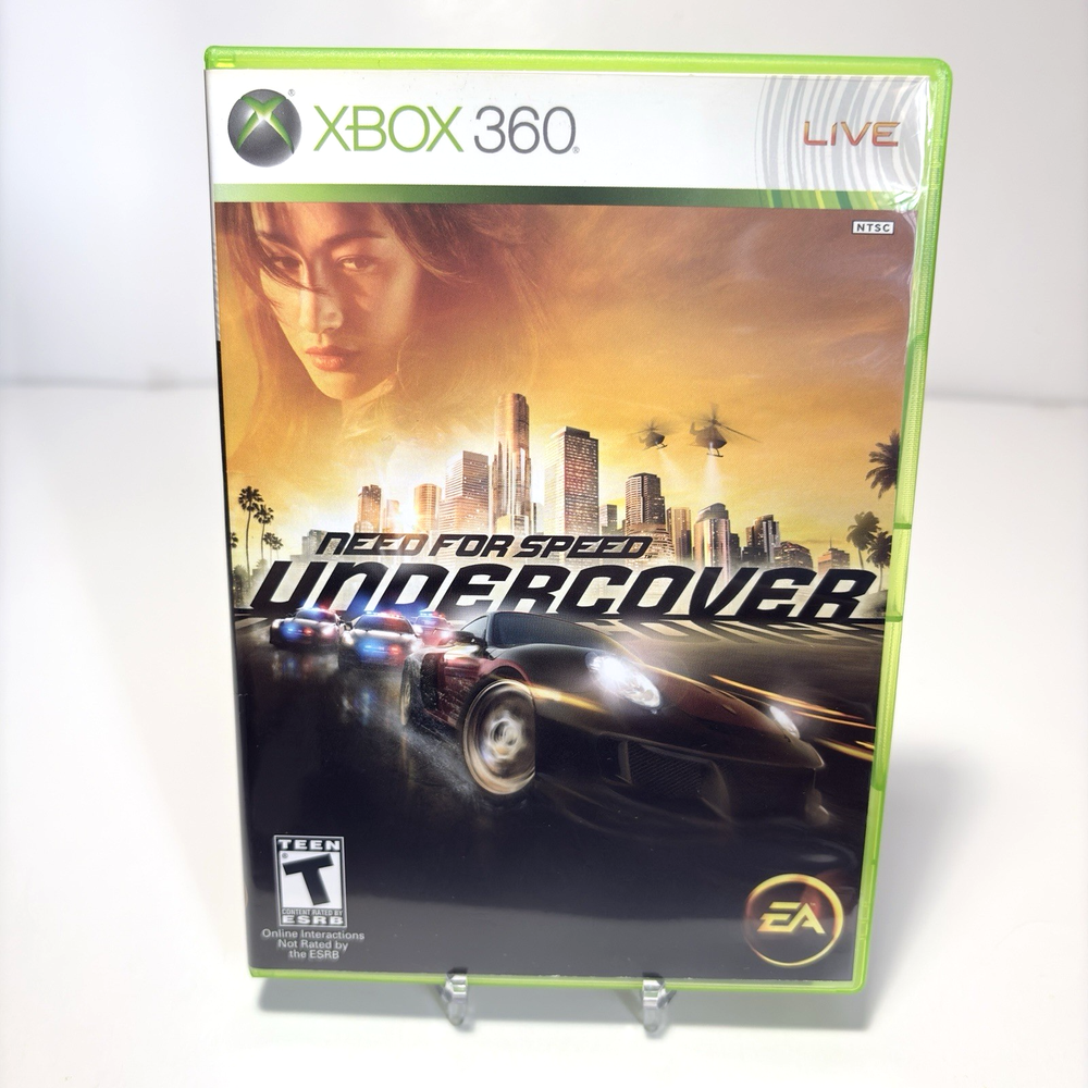 Need for Speed Undercover Xbox 360 Complete CIB Tested Clean Fast Shipping