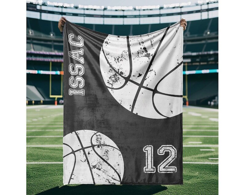 personalized Custom blanket printed football team Graphic Warm Soft Bedding