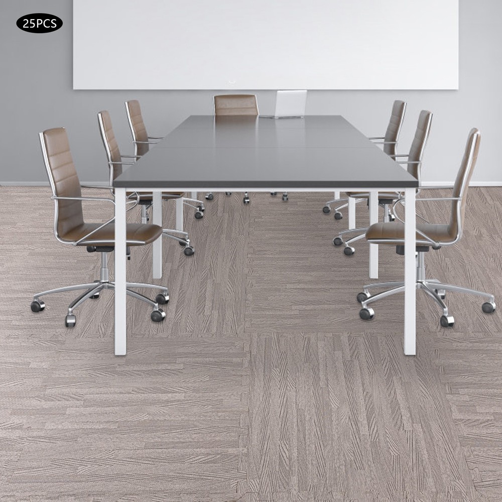 Grey Wood Grain Thick Foam Tiles for Hardwood & Ceramic Floors