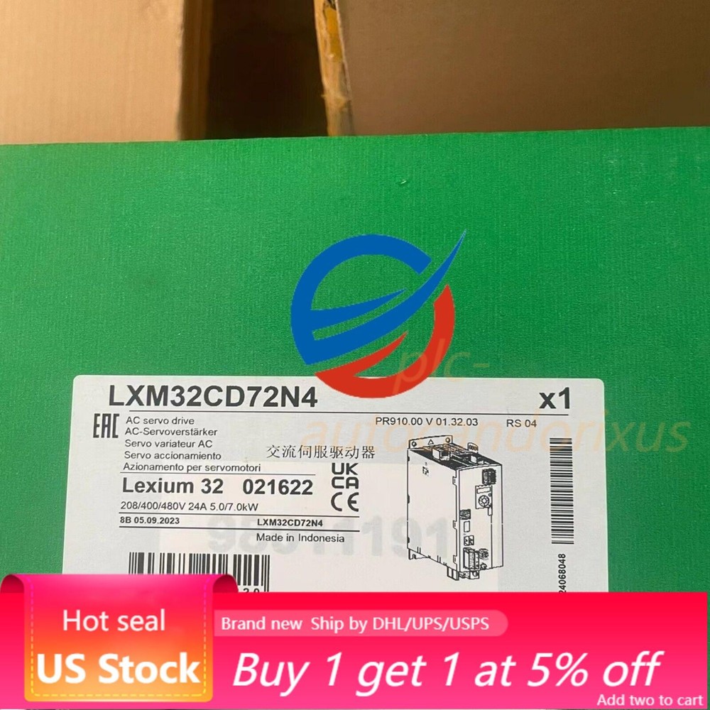 LXM32CD72N4 servo controller, fast shipping,  US Free TAX