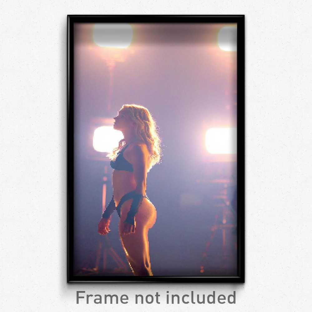 Pixel Art Poster 8 Bit Psychedelic Trippy Video Game Print Tremendous Body