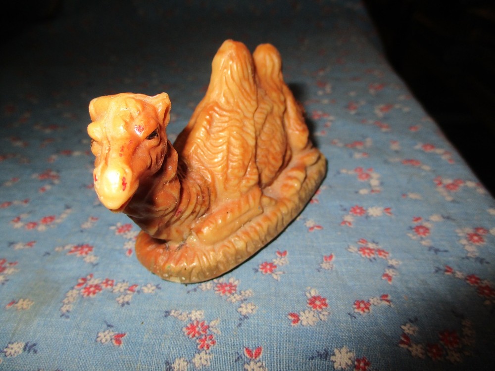 Nativity Figure Camel Hard Plastic 2 1/8 Inch High