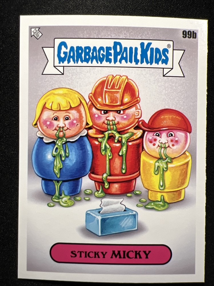 2024 Topps Garbage Pail Kids Series 1 #99b Sticky Micky Soap Pig
