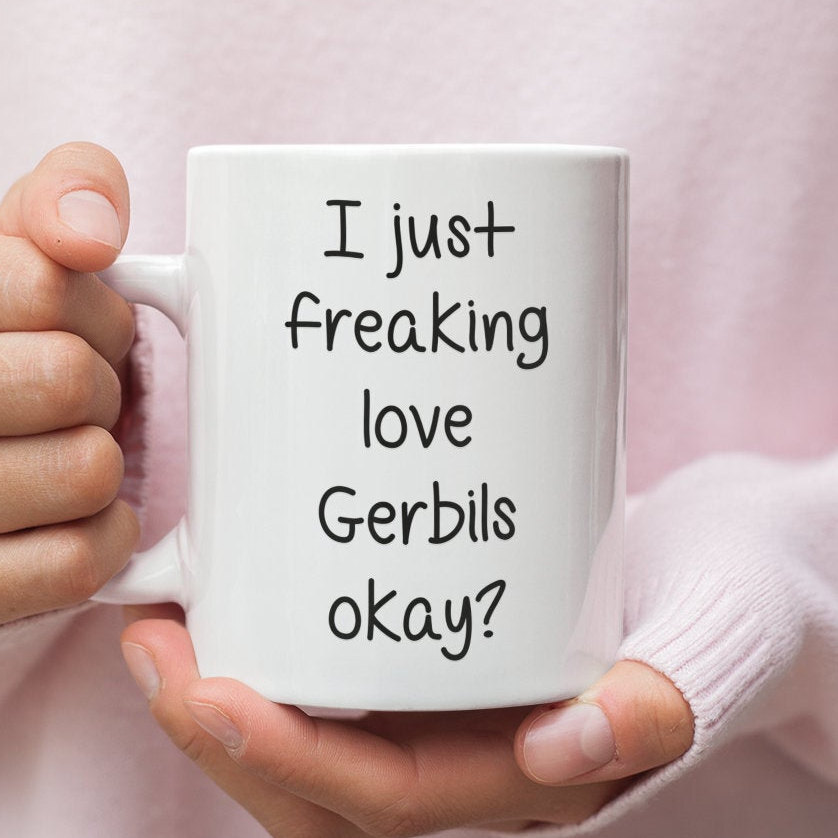 Gerbil Lover Mug Funny Gerbil Mug Gift For Teacher Funny Mug Gift For Gerbil