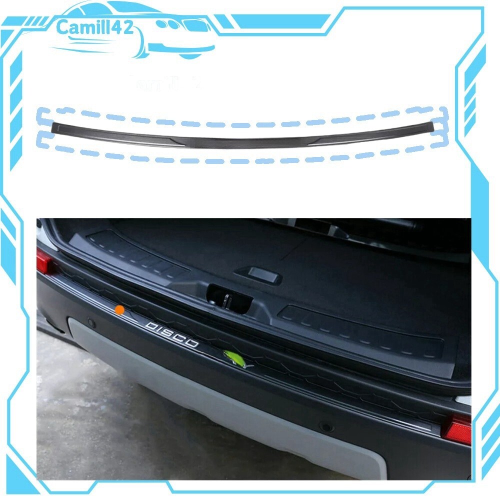 Rear Door Plate Cover Bar Sill Trim Fit for Land Rover Discovery Sport 2015-2023