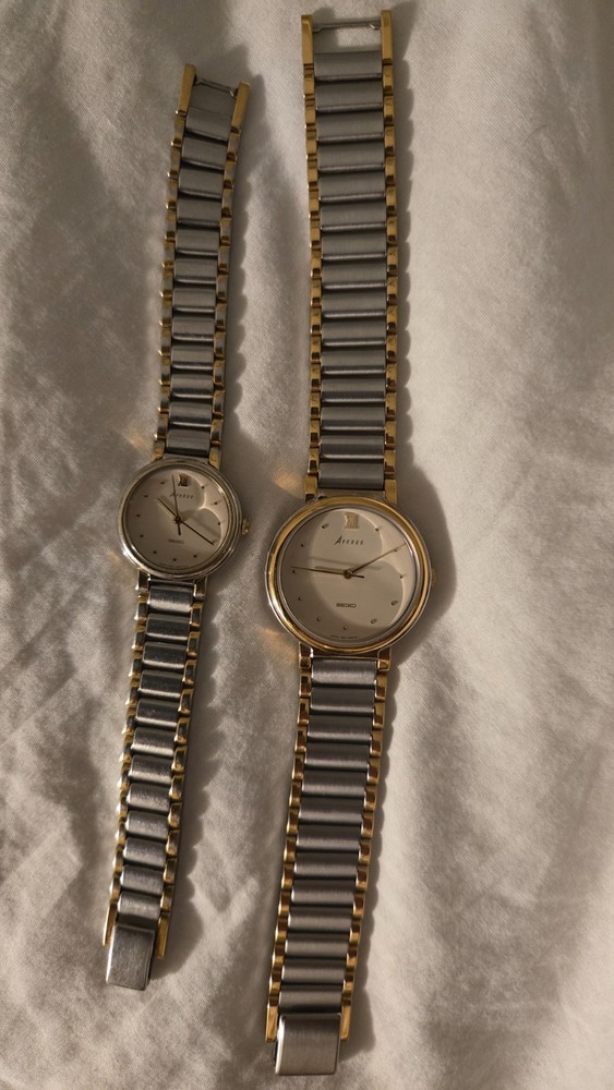 His & hers matching seiko watches Japanese limited edition