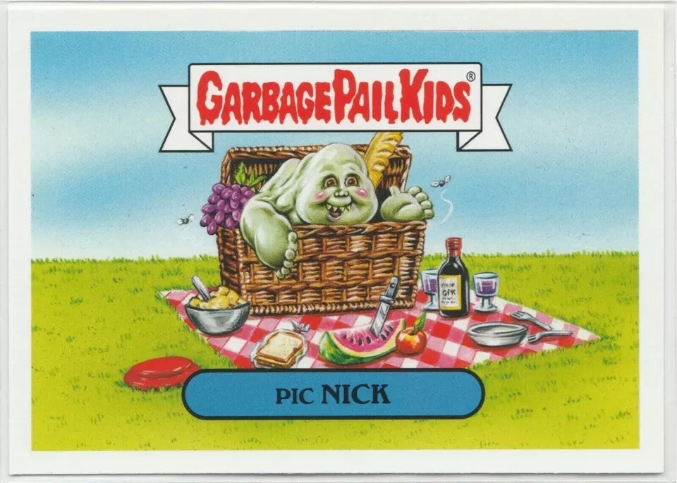 Pic Nick #2b Garbage Pail Kids GPK 2019 Revenge of Oh the Horror-ible