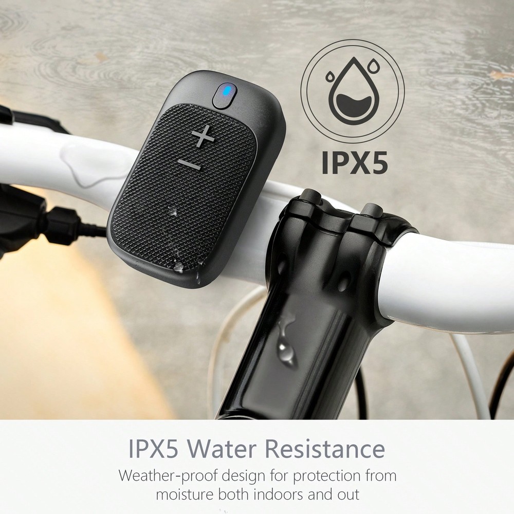 XYGC Wearable Bluetooth Speaker IPX5 Water-Resistant Magnetic Clip-On