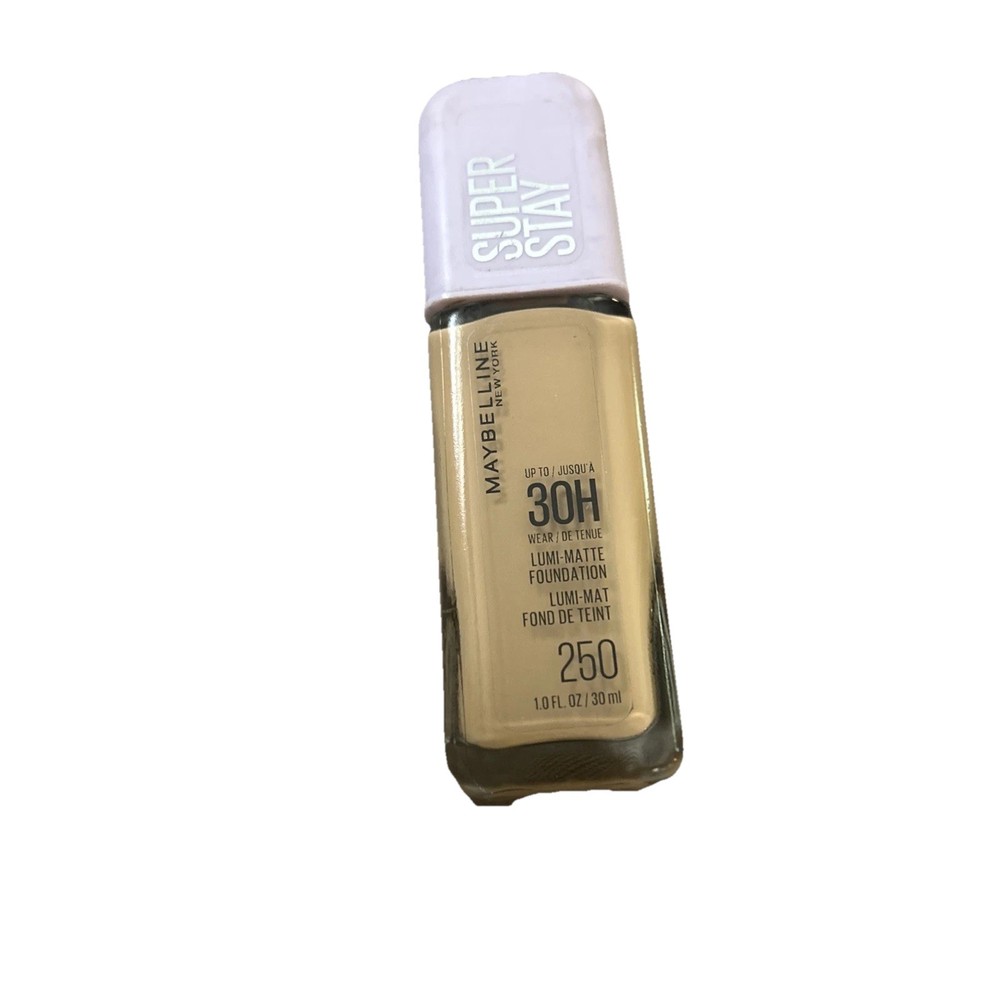 Maybelline Super Stay 250 Lumi-Matte Liquid Foundation Full Coverage Longwear