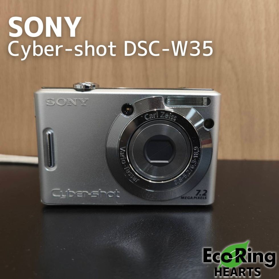 Sony Cyber-shot DSC-W35 Japan Version Compact Digital Camera Tested and Used