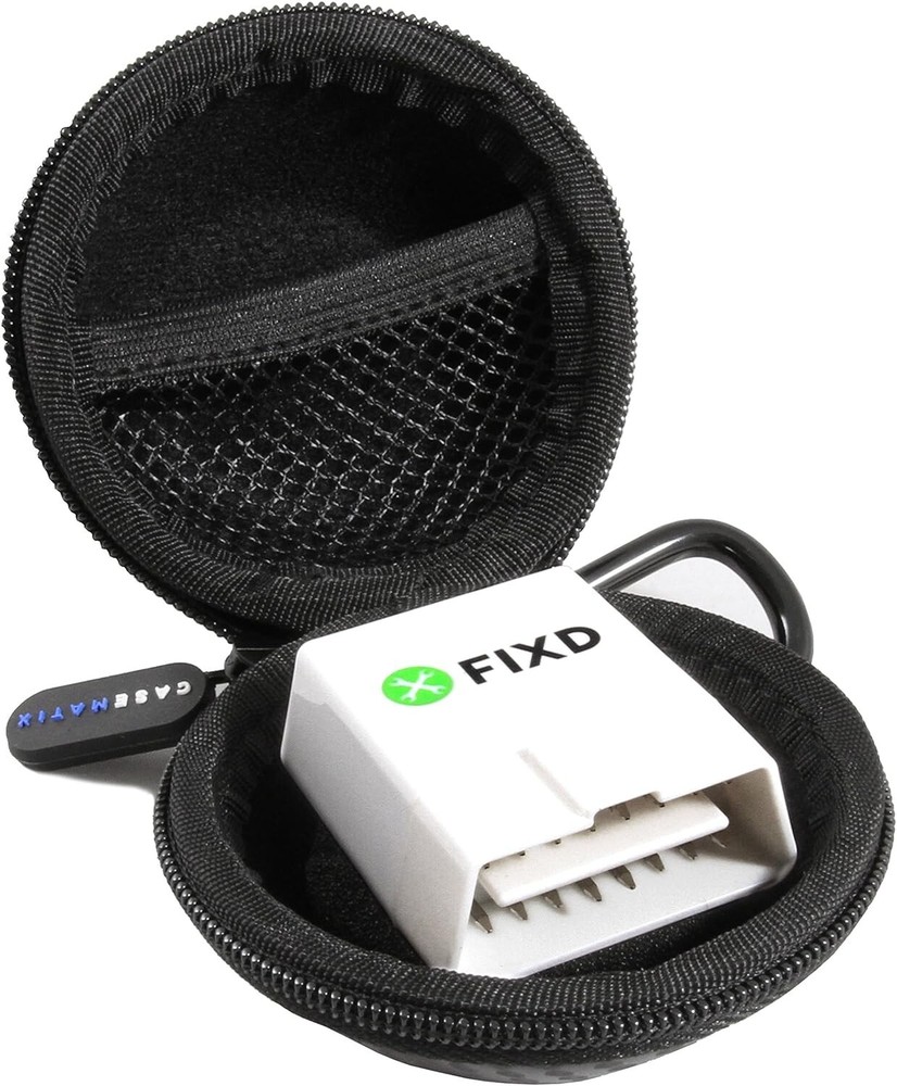 Casematix OBD Carry Case for FIXD OBD2 Bluetooth Car Diagnostic Tool - Case Only