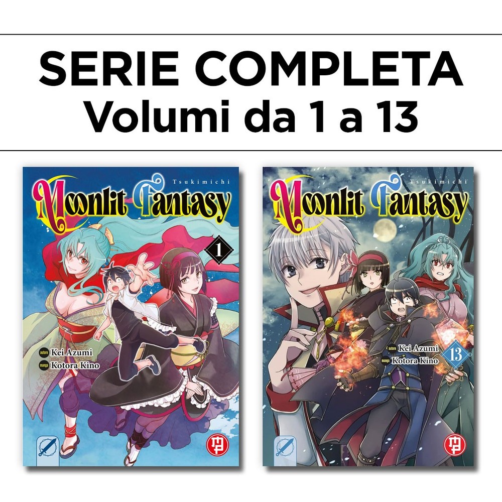 Tsukimichi Moonlit Fantasy 1/13 - Complete Series - Magic Press - Italian