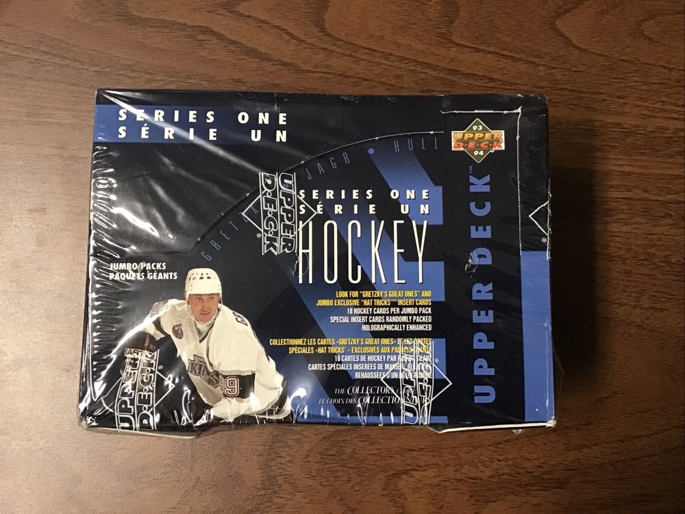 Upper Deck 1993-94 Series One Jumbo Packs Box