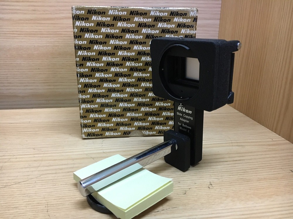 *Rare : Mint : Boxed* Nikon Slide Copying Adapter for Bellows Model II From JPN