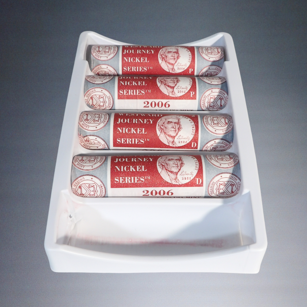 2006 US MINT WESTWARD JOURNEY NICKEL SERIES P+D 4 JEFFERSON NICKEL COIN ROLLS