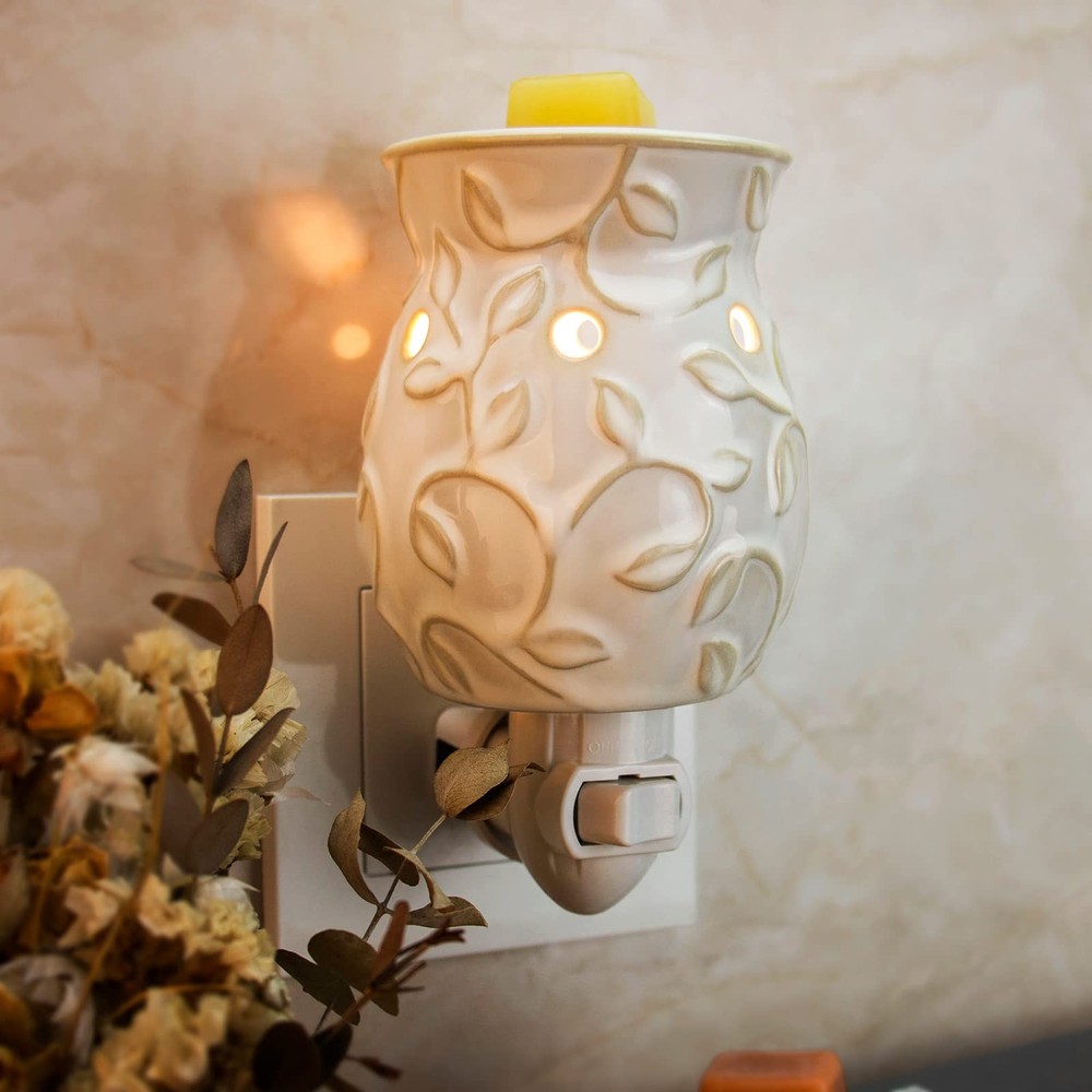 Candle Warmer Wax Melt Warmer Wax Warmer for Scented Wax Night Light Plug