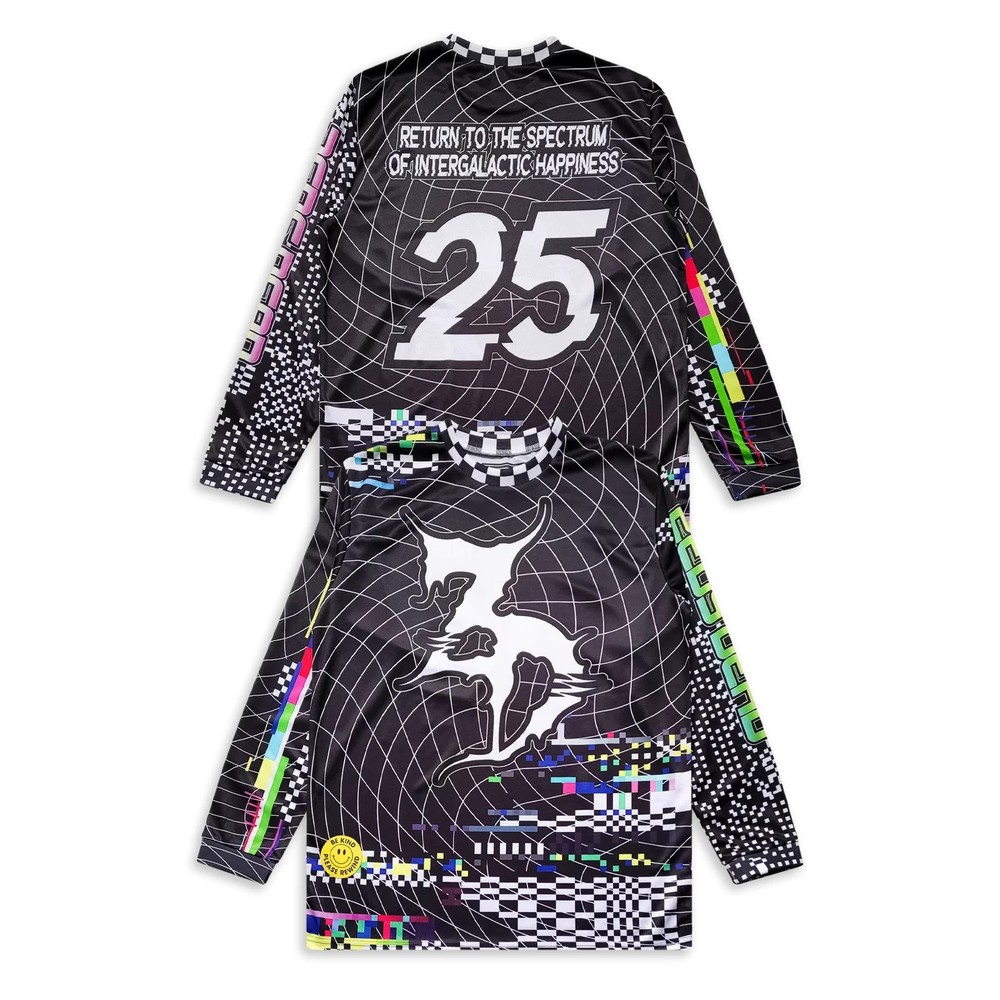 ZEDS DEAD - GLITCH MOTO JERSEY SIZE XXL 2XL RAVE GEAR