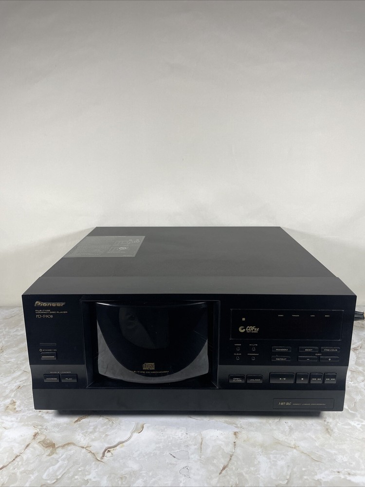 Pioneer PD-F908 File Type Compact Disc Player CD Changer No Remote *TESTED*
