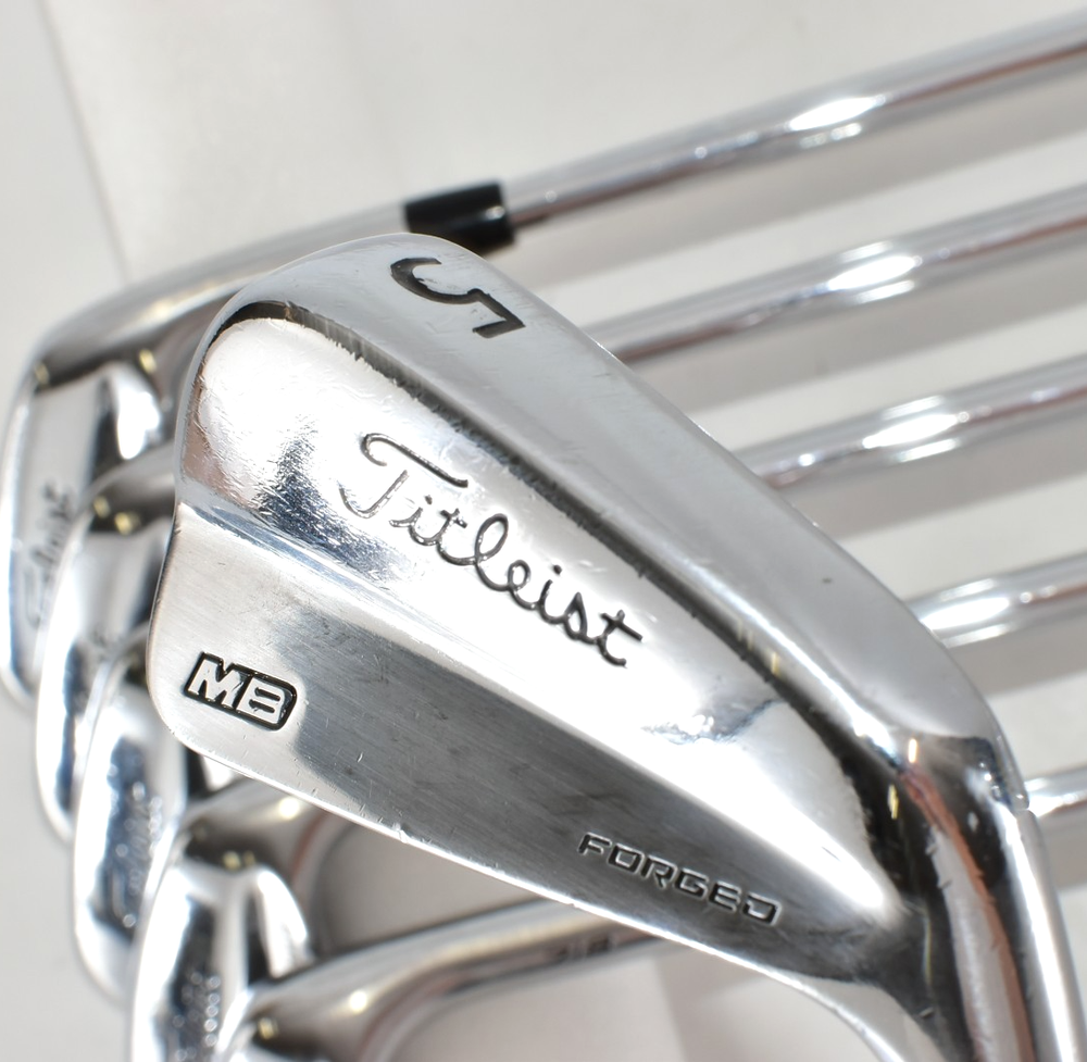 Titleist 718 MB 6-PW Iron Set RH Stiff AMT S200 Tour White Golf Clubs