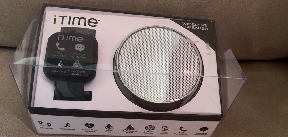 i time smart watch and speaker