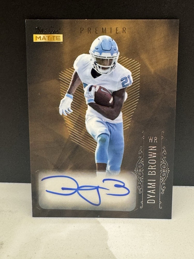 2021 Wild Card Matte Premier  DYAMI BROWN RC | Auto | Washington