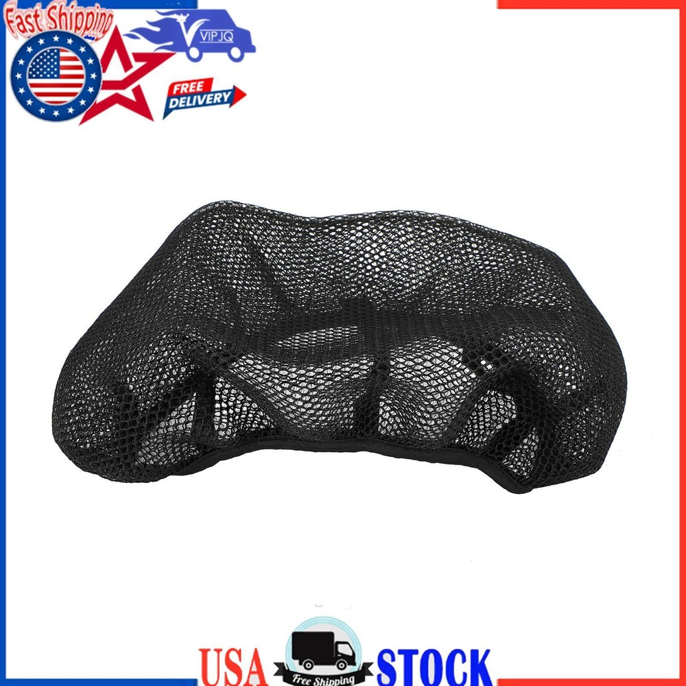 Universal Heat-Resistant Net Seat Mesh Cover Xxl Fits For Motorcycle Scooter