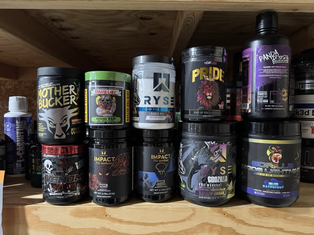 Pre Workout Lot For Sale!