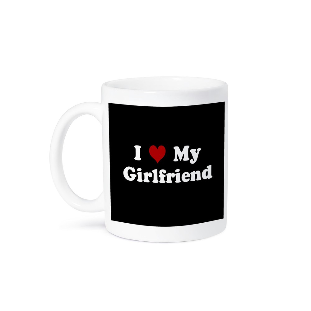 3dRose, I Love My Girlfriend, Mug