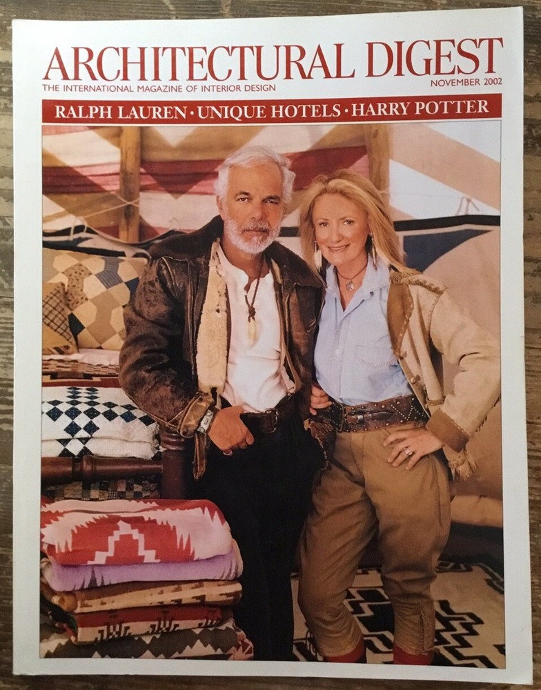 Architectural Digest November 2002 Set Design: Harry Potter's Secret World