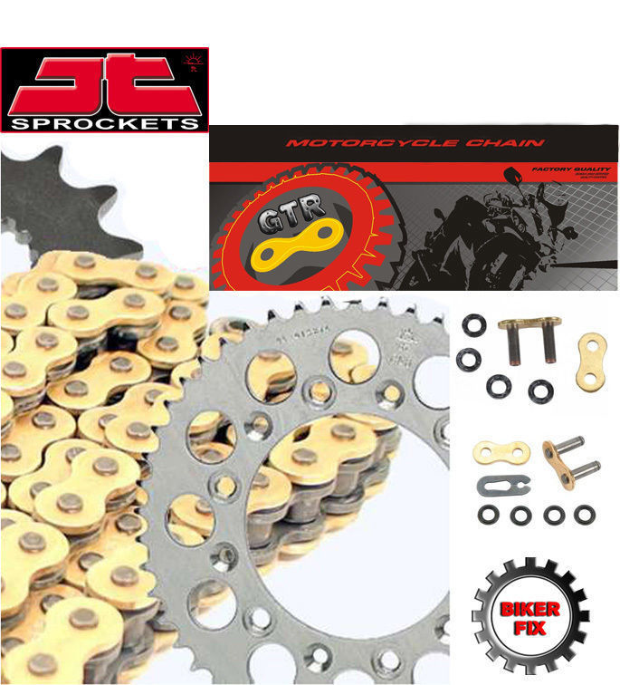 Triumph 1050 Tiger Sport 2020-2021 GOLD Heavy Duty X-Ring Chain & Sprocket Set
