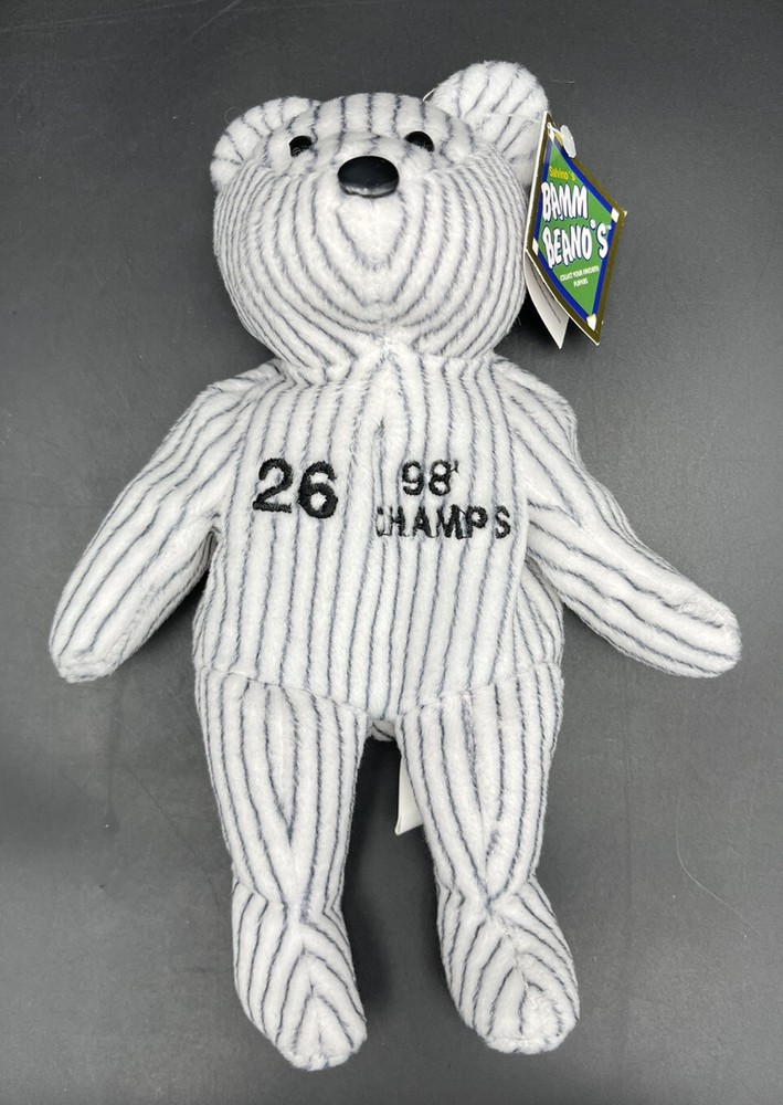 Orlando Hernandez 1998 New York Yankees Championship Salvino Bamm Beanos Bear