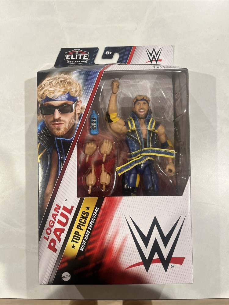 2023 Mattel WWE Top Picks Elite Collection Logan Paul Action Figure w/ Prime