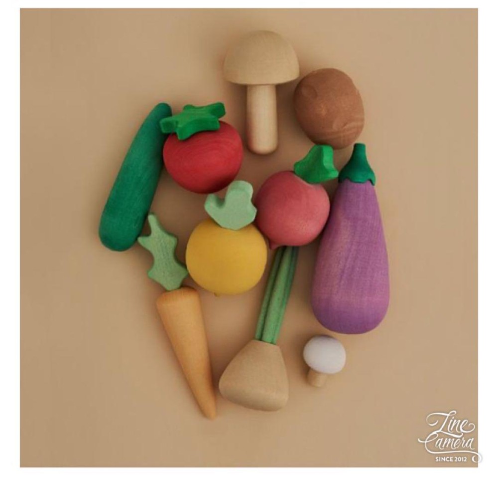 Raduga Grez VegetableSet wooden toys #64f28e