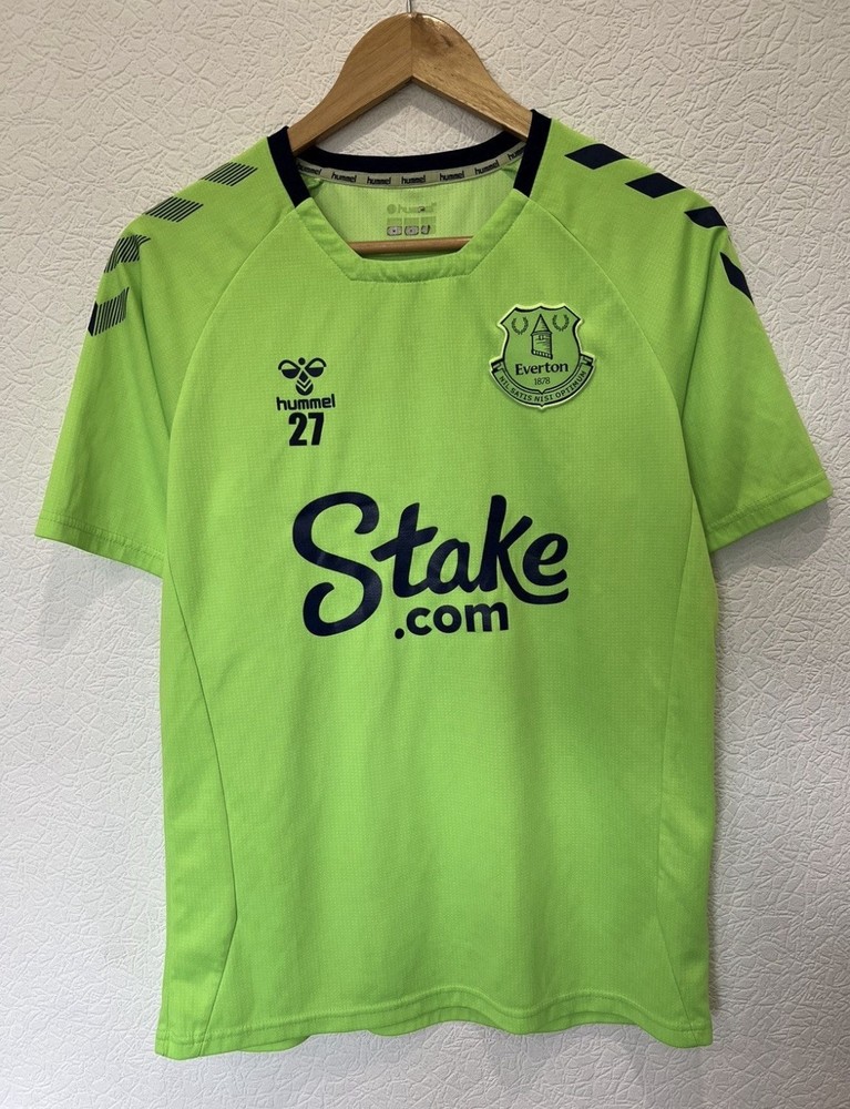27 Hummel Everton Training Kit Soccer Jersey Small