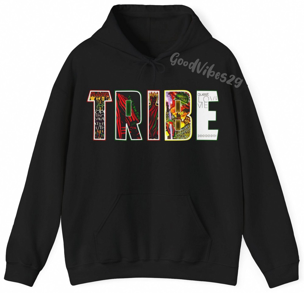 ATCQ A Tribe Called Quest Vintage 90s S-5XL Hoodie Heavy Blend Men Women Unisex