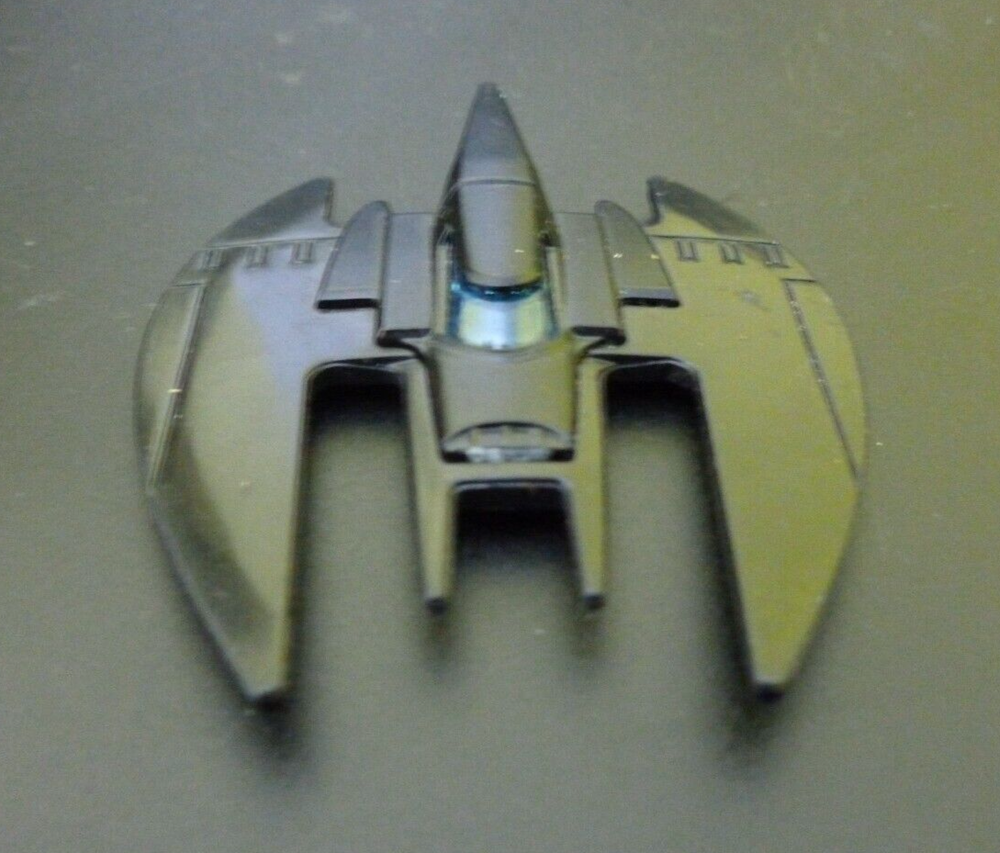 Hot Wheels Batman Animated Series 1:50 Batwing Bat Plane Toy Without Stand