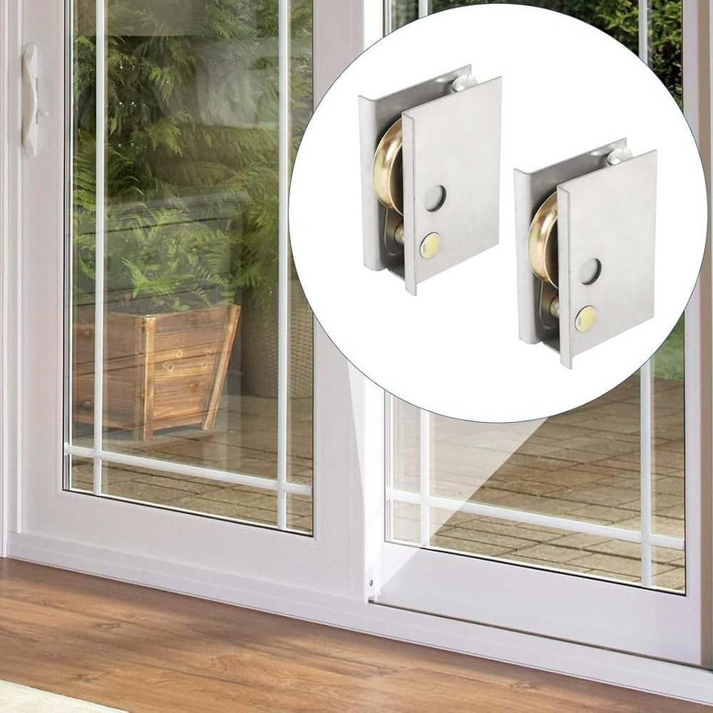 0C5Y00P0 Sliding Patio Door Rollers(2 Set) For Pella Sliding Patio Door 1-1/2”