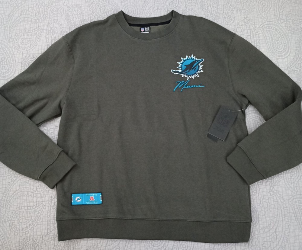 Miami Dolphins Ultra Game NFL Official Ultimate Quality Super Soft Sweatshirt XL