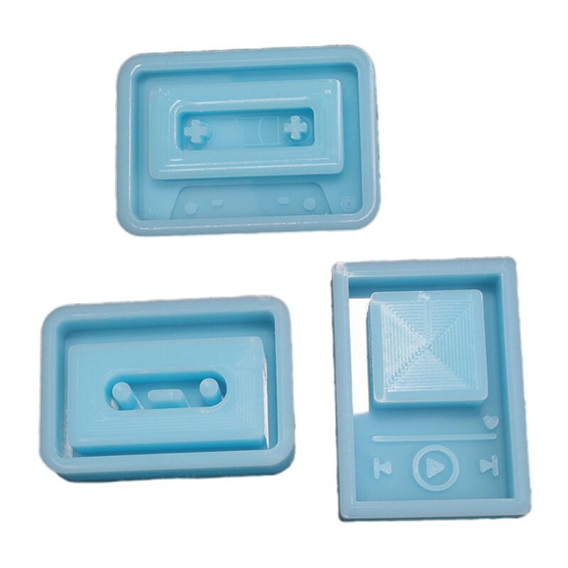 Handmade Epoxy Resin Mold Keychain Pendant Silicone Mould