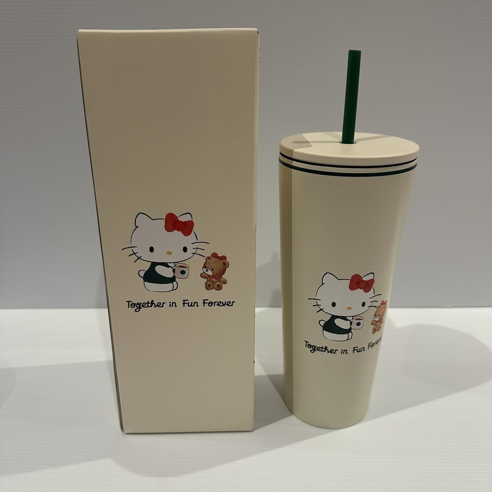 Starbucks Hello Kitty Tumbler Tiny Chum 2024 Collectible 16 oz - NEW AU STOCK