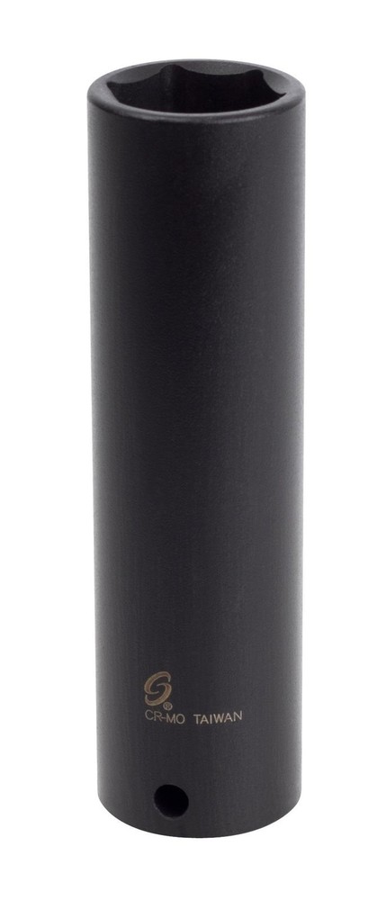 SUNEX TOOLS 230xd 1/2-Inch Drive 15/16-Inch Extra Deep Impact Socket 1″, Black