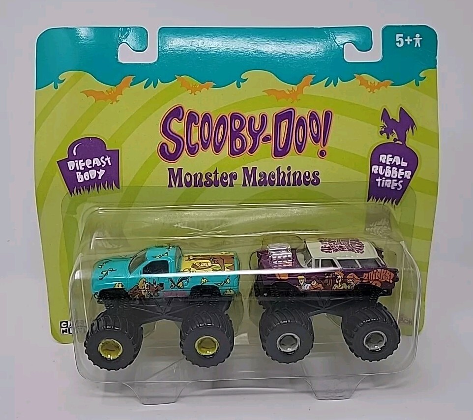 Scooby Doo Monster Machines 2002 Racing Champions Turquoise and Purple 76280 WB