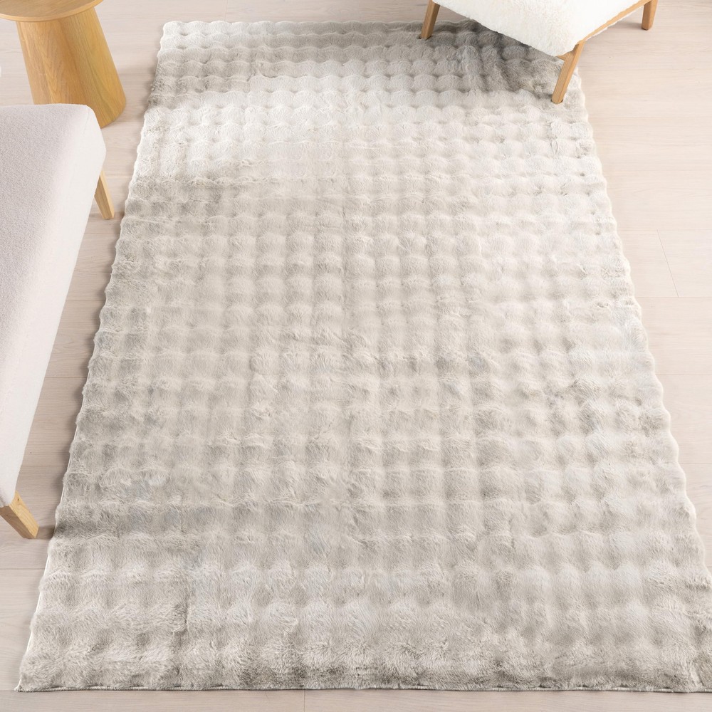 nuLOOM 2x8 Plush Machine Washable Non-Slip Area Rug for Comfort